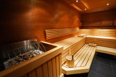 Sauna Interior Setup